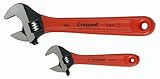 Crescent at610cs 6-inch and 10-inchクッショングリップ調整可能レンチセット15 / 16インチアゴ容量、2ピースby Apexツールグループ