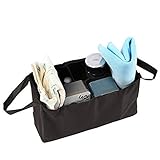 Artempo Baby Travel Portable Diaper Bags Nappy Bags Insert Organizer for Mom with 7 Pockets (Black) 