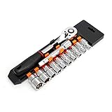 J&T ソケットレンチセット ソケットセット 工具 工具セット 14点組 1/4インチ 差込角6.35mm 6角 ラチェットレンチセット サイズ 万能ソケットセット 六角レンチ 工具セット ツール 車