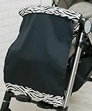 ベビーカー用 UVレッグサンシェード (ゼブラ)