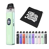 【XROS5】 VAPORESSO XROS 5 ベポレッソ クロス・ファイブ｜COREX3.0搭載・1500mAh・0.88インチ液晶・RDL/MTL両対応・エアフロー調整機構搭載｜FlavorKitchenオリジナルミニポーチ同梱｜VAPE ベイプ 電子タバコ スターターキット (Jade Green)