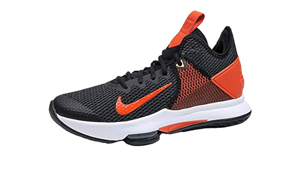 Amazon ナイキ Lebron Witness 4 Iv Ep レブロン ウィットネス 4 Black Orange 黒オレンジ 並行輸入品 Nike ナイキ バスケットボール