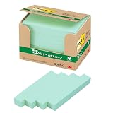 3M ポストイット 付箋 細い グリーン 75×12.5mm 100枚×20パッド 5601-G エコマーク認定商品 グリーン購入法適合