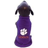 NCAA Clemson Tigers Polar Fleece犬スウェットシャツ XL