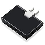 エレコム コンセント コーナータップ 3個口 ブラック T-TR03-2300BK