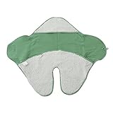 東京西川 もこもこアフガン ベビー用 78X95cm 足つき リバーシブル 日本製 グリーン LTD0506965-G