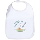 CafePress Momma's Little Matzo Ball - Bib - Standard Cloud White by CafePress
