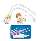 ベビー用　鼻吸い器　鼻水吸引器　赤ちゃん　お口で吸うタイプ　シリコン製　ノズル　チューブ/ホース付き　逆流防止　柔らかい　クリーナー　お鼻スッキリ　新生児　アスピレーター　簡単　ピンク　イエロー　ブル