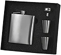 Visol " Derek "フラスコギフトセット 7-Ounce VSET5002B-5008