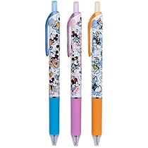 Amazon.co.jp: ミッキー＆フレンズ ボールペン3本セット 文具 