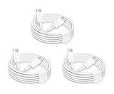 USB Type-C ケーブル 100W/5A PD対応 3本セット（1m+1m+2m）超急速充電 高速データ転送 断線防止・高耐久 iPhone 16/15・Galaxy・iPad・MacBook・Android対応