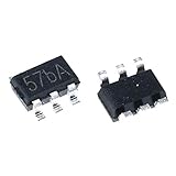 Poilee 10個 SMD TP4057 500mA SOT-23-6 リチウムイオン 充電 基板 IC チップ 電子工作 部品