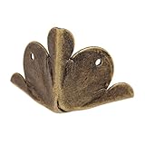 12枚入り 三辺のコーナープロテクター コーナー金具 DIY/かばんのコーナー保護 パーツ材料 金具/ 手作り 装飾 L