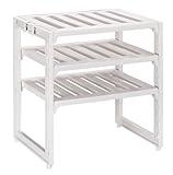 パール金属 アレンジフリー キッチンシェルフ 3段 H-5806