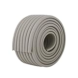 [千楽] 2本セットベビーガード 波型コーナークッション コーナーパッド けが防止 厚手 テープ付き2メートル グレー