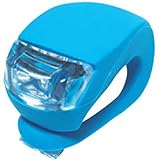 光って安全、光り方 ３パターン、ＬＥＤシリコンライト 【2個セット】 バック に 傘 に 自転車 に 【交通安全用品】 (ブルー)