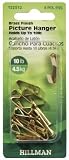 ANCHOR WIRE/HILLMAN GROUP #122312 8PK10LB BRS Pict Hanger [並行輸入品]