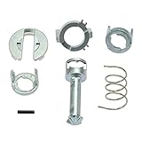 7pcsドアロック修理キットBMW X5（1997-2007）のBMW X3（2003-2007）の完全な完全な工具の交換左/右のフロントドア（色：シルバー）