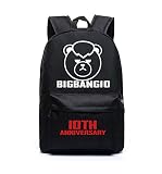 韓流グッズ ファッション 可愛 BIGBANG MADE ビッグバン GD TOP SOL VI D-LITE バッグ リュックサック (ブラック(VI))