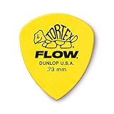 JIM DUNLOP 558B073 Tortex FLOW Standard 0.73mm ギターピック×12枚