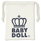 ベビードール 王冠ロゴキンチャク キッズ ベビー Sサイズ ナチュラル