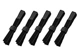 Cable Ties Cord Organizer - Hook and Loop Reusable Self-Fastening Cable Ties 50 Pieces 7-Inch, Black