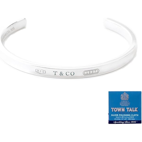 Amazon.co.jp: [ティファニー] Co ブレスレット バングル T ナロー
