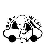 BABY IN CAR /ベイビーインカーステッカー/ゆるかわデザイン♪　BIC-KB