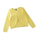 Candykids 子供用 ニット ボレロ キッズ フォーマル ドレス 子供ドレス ボレロ 綿 発表会 結婚式発表会 入園式 結婚式 パーティー 　披露宴 コンサート 演奏会 パーティ 誕生会 (70