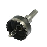 uxcell　ホールソー　30mm　アイアン　カッター　5mm　メタル　ツイストドリルビット