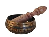 Tibetan Singing Bowl with Wooden Mallet-big