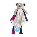 KOZEEY赤ちゃん　なだめる　クマ型　タオル　おもちゃ　人形　おしゃぶりデザイン　ギフト　かわいい