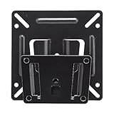 XIJIANG モニター 金具 テレビ壁掛け金具 15～24インチ液晶テレビ・PCモニター用 VESA規格100X100mm対応 耐荷重15KG VESAマウント モニターかべかけ金具 テレビ壁掛け用部品