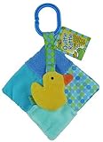 Rich Frog 5" Baby Quiltie Rattle - Blue Duck by Rich Frog [並行輸入品]