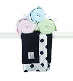 リトルジラフ ミニブランケット シェニール サテン New Dot ブランキー (デニム) lg0030-04 持ち運びに便利なミニサイズのブランケット 【正規代理店輸入】