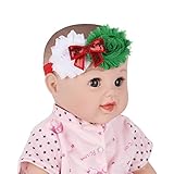 (アイム)iiniim　赤ちゃん　ヘアバンド　ヘッドバンド　クリスマス　ターバン　水玉　ベビー　キッズ　ヘアアクセサリー　髪飾り　出産祝い　内祝い　お宮参り　誕生日　３枚セット