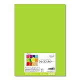 長門屋商店 クレヨンカラー A4 きみどり 20枚 ナ-CR007