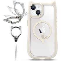 CASETIFY 猫イラスト MagSafe対応ケース MagSafe対応 ねこ ネコデザイン スマホケース iPhone機種限定