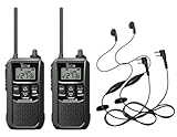 アイコム IC-4120 ブラック×2台＋HD-12Lイヤホンマイク×２個セット