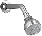 KOHLER 11637-G Coralais 2.5 GPM Single-Function Wall-Mount Showerhead, Brushed Chrome [並行輸入品]
