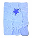 Baby Boum 75 x 95 cm Super Soft Polar Fleece Soother Blanket (Sky Blue) by Baby Boum