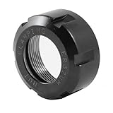 uxcell コレット締付ナット　コレットチャック　スレッドスプリングクランプナットER32　ミーリングと旋盤用