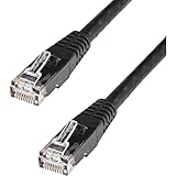 StarTech.com Cat6対応LANケーブル 3m カテゴリ6対応イーサネットケーブル モールド処理済みRJ45コネクタ ブラック C6PATCH10BK
