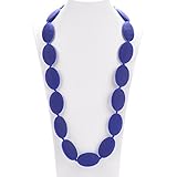 Consider It Maid Silicone Teething Necklace for Mom to Wear - FREE E-BOOK - BPA FREE and FDA Approve