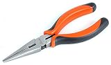 Tactix 700001T Long Nose Plier, 160mm, Black/Orange [並行輸入品]