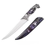 ブラックウルフファンタジーBowieナイフダガーW /シース
