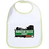 CafePress Manhattan College Pkwy; Bronx; NYC Bib - Standard Kiwi by CafePress