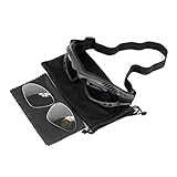 Tivollyff アイマスク 保護眼鏡オートバイハンティング砂漠の軍事サングラス防風戦術砂漠の嵐ゴーグル屋外オートバイサングラス