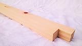 桧 角材 ３．８ｃｍ角 長さ９０ｃｍ ２本組 節あり