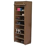 シューズラック 靴 収納 ラック 下駄箱 靴箱 カバー付きシューズラック RC-S6015